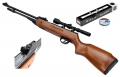 Unterhebel-Luftgewehr B3 Kal. 5,5 mm inkl. ZF 4x20 & Munition