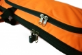 Gewehrtasche Orange / Schwarz mit 2 Taschen